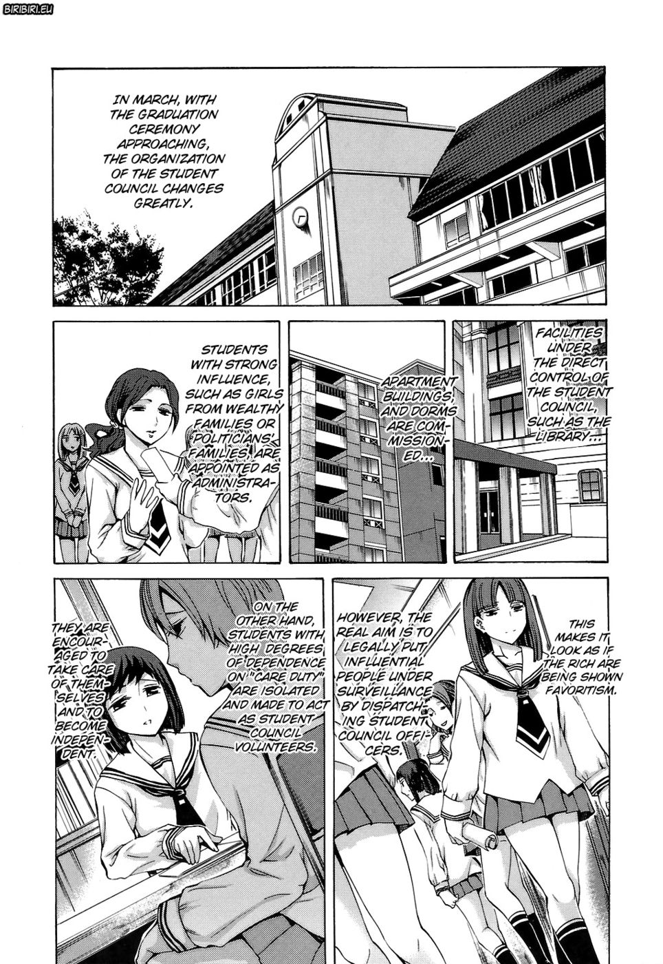 Hentai Manga Comic-Ryouran Gakuen Kakumeiki - Hyakka Ryouran!-Chapter 10-1